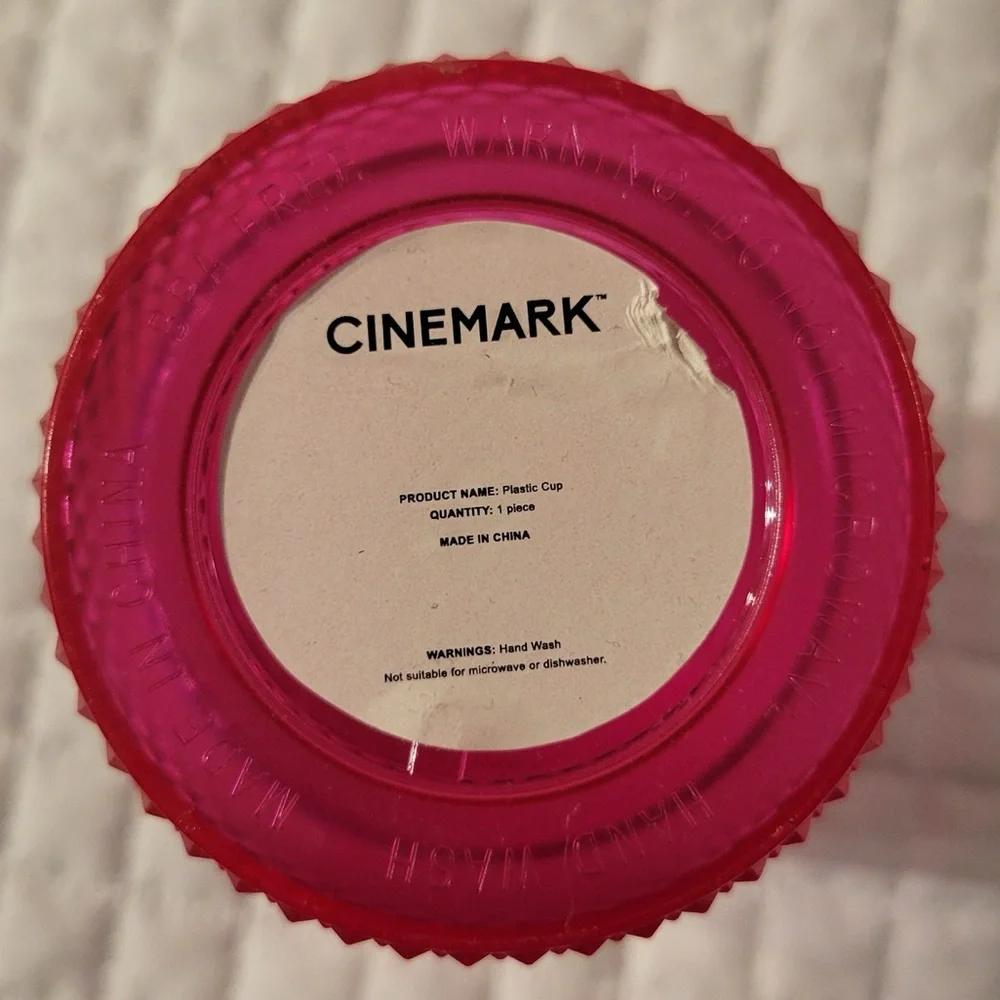 Exclusive Barbie The Movie Hot Pink Diamond Studded 20oz Tumbler Barbiecore Cute